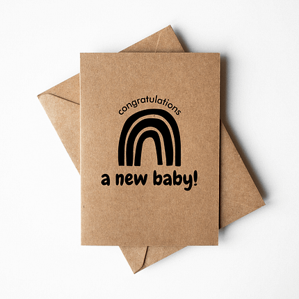 Congratulations A New Baby Greeting Card