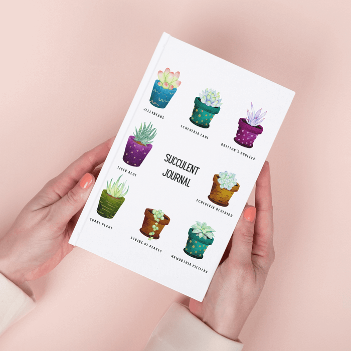 Succulent Plant Diary Planner